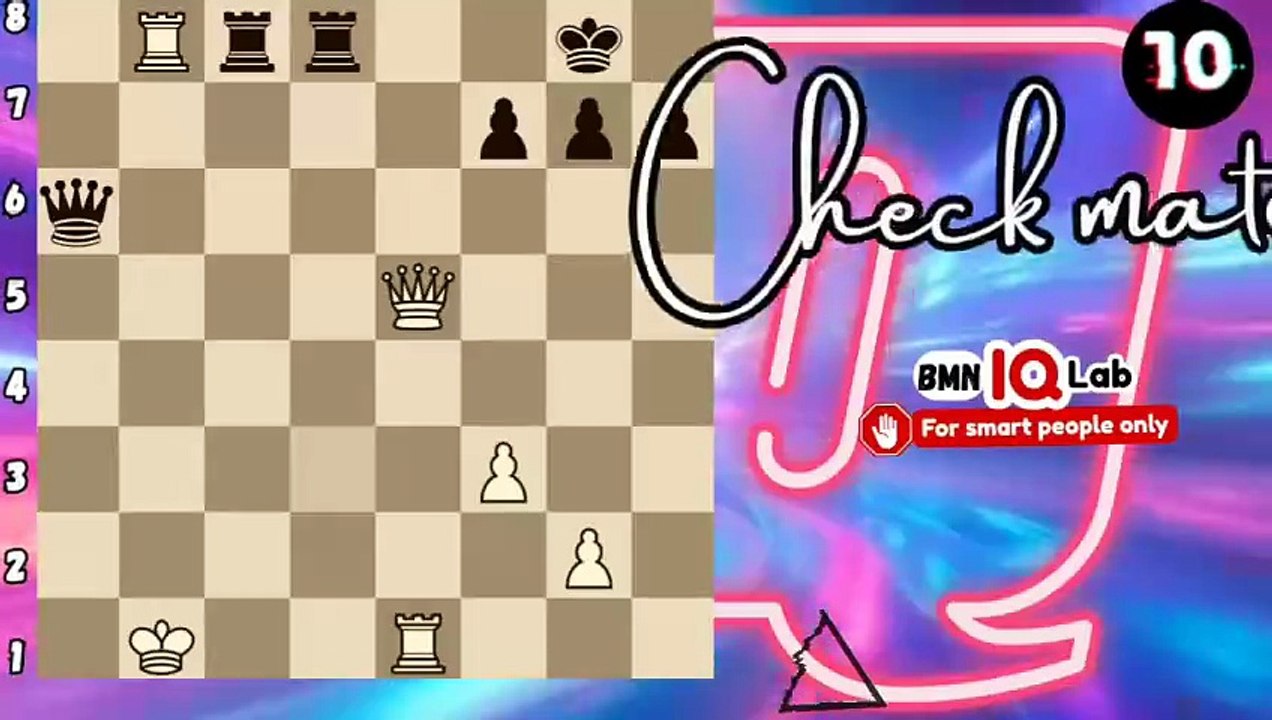 Can you checkmate in 3 moves? (P.44) (White to play)♟️