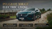 Lagoa Blau & Leder: Peugeot E-308 GT 2026 mit Stil und Technik