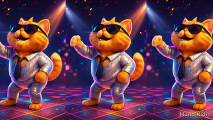 😻 Dancing Kittens in Sync! ✨ Funny Cats Video 💃🐱💫 Pelangi Pelangi - Kucing Joget Lucu