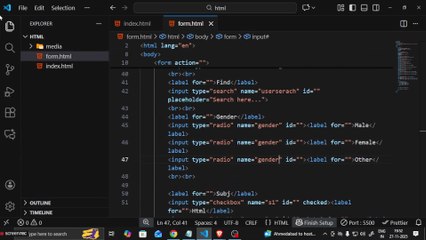🌐 HTML Form Methods & Semantic Tags Explained