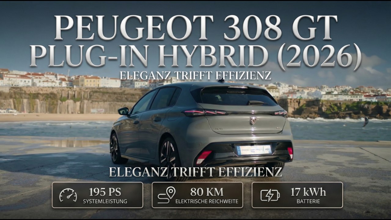 2026 Peugeot 308 GT Plug-in Hybrid – Stellantis zeigt, wie Plug-in heute geht!