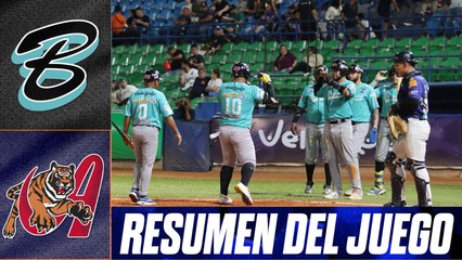 Resumen del juego Bravos de Margarita vs Tigres de Aragua | 27 de noviembre de 2025