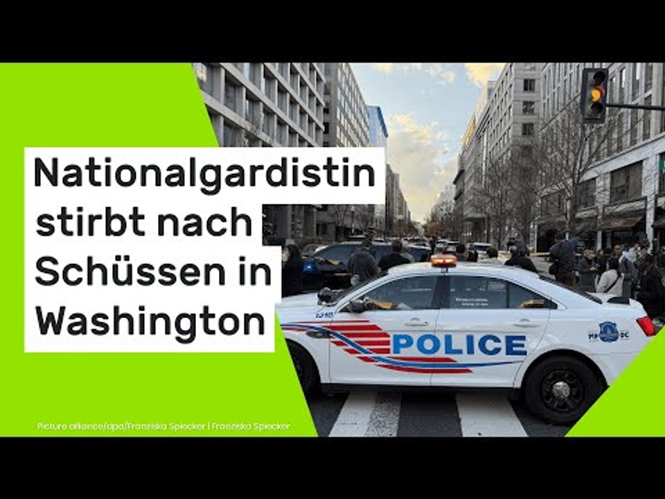 Donald Trump bestätigt: Nationalgardistin stirbt nach Schüssen in Washington