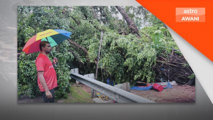 Penunggang motosikal terkorban, lapan terjejas runtuhan struktur