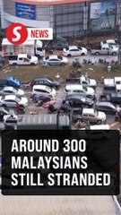 Drone footage shows flood destruction as water recedes in Hat Yai