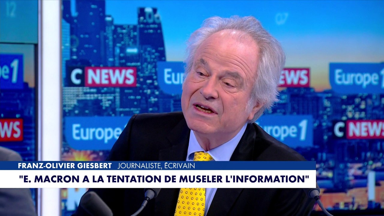 Franz-Olivier Giesbert : «CNEWS paie la rançon de son succès»