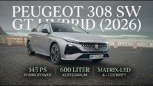 Peugeot 308 SW GT Hybrid Artense Grey