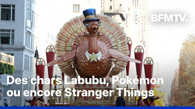 New York: le célèbre défilé de Macy's pour Thanksgiving a réuni des milliers de personnes