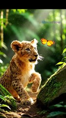 Lion Baby Saved from Python — Impossible Jungle Escape!