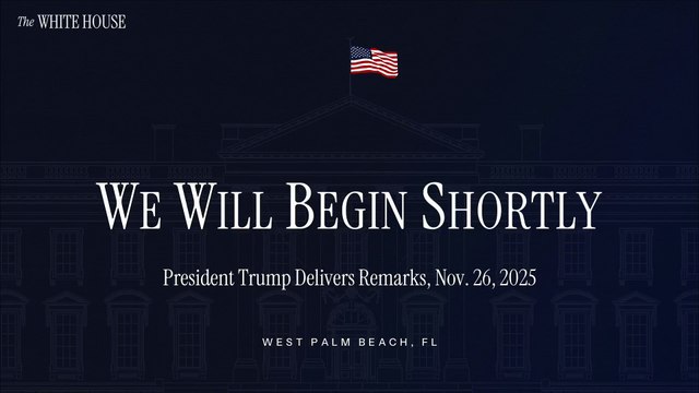 USA - President Trump Delivers Remarks (28.11.25)