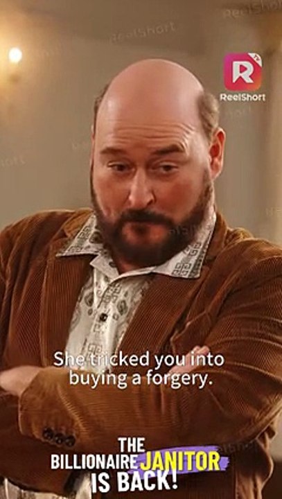 A fake is a fake! - The Billionaire Janitor Is Back - ReelShort #banquet #hiddenidentity #fake