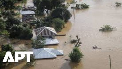 Widespread Flooding Captured by Drone as Philippine Town Struggles With Severe Inundation | APT