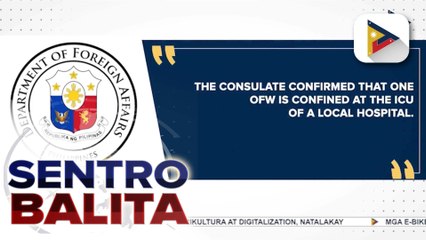 Isang OFW, nasa ICU dahil sa sunog sa Tai Po District sa Hong Kong ayon sa DFA; isa pang Pilipino, pinaghahahanap