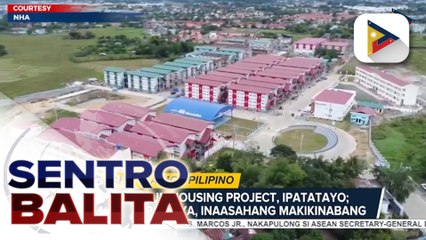 UP–DHSUD Housing project, ipatatayo; nasa 300 pamilya, inaasahang makikinabang | ulat ni Denisse Osorio
