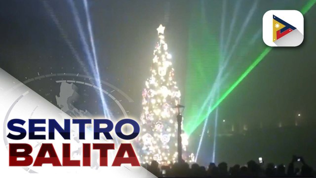 100 ft. Christmas tree ng 'The Mansion' sa Baguio city, pinailawan na; ilang mga kababayan natin, nakatanggap din ng maagang pamasko mula sa Malacañang | ulat ni Janice Denis - PTV Cordillera