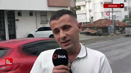 Antalya'da motosikletli kaza geçirdi: Kendini unuttu araçtaki çocuğu düşündü