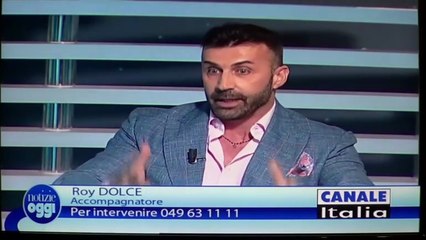 Roy Gigolo ospite a Canale Italia