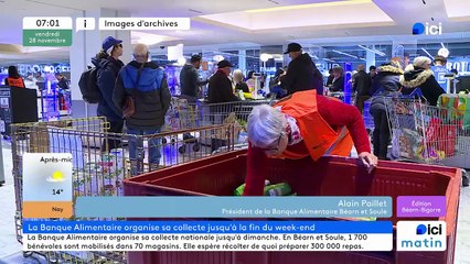 28/11/2025 - ici matin par ici Béarn Bigorre en vidéo