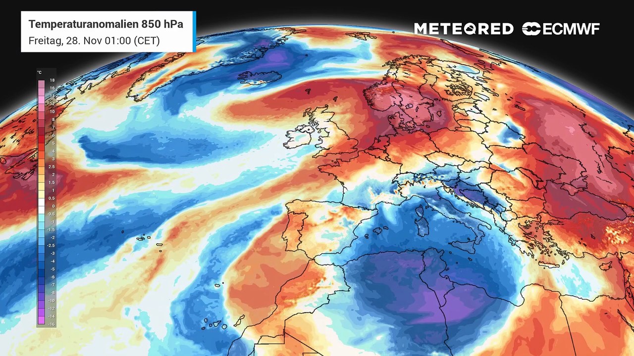 Rekordwärme von Westeuropa bis nach Sibirien! Das könnte für unseren Winter 