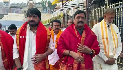 Hero Srikanth Visuals @ Tirumala