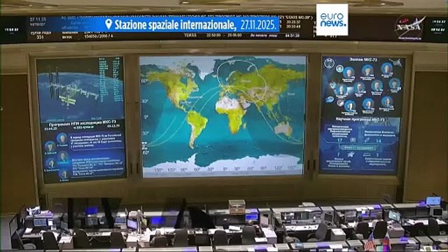 Due astronauti russi e uno americano iniziano la loro missione di 8 mesi sulla Stazione Spaziale Internazionale
