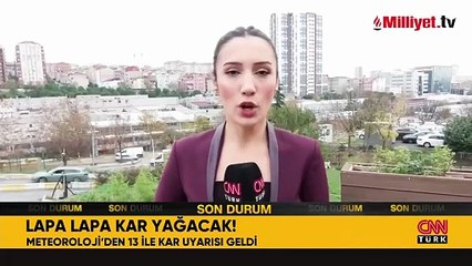 Meteoroloji hafta sonu için alarm verdi! Pazar gününe dikkat: Kar ve sağanak geliyor