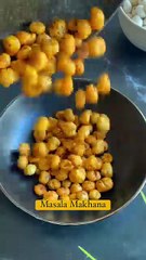 Masala Makhana food #foodie #fastfood #cooking