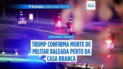 Trump confirma morte de um dos militares da Guarda Nacional dos EUA baleado na quarta-feira