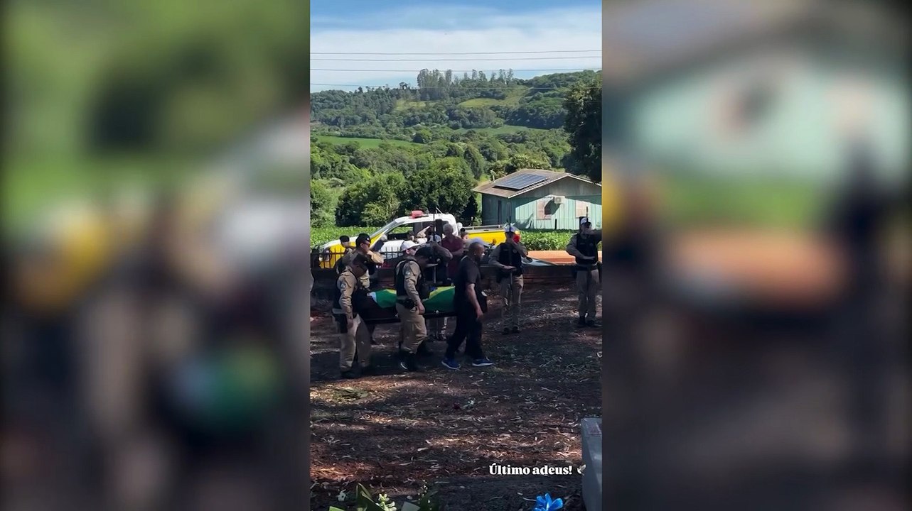 Despedidas de policial morto em serviço é marcado por forte comoção no Sudoeste do Paraná