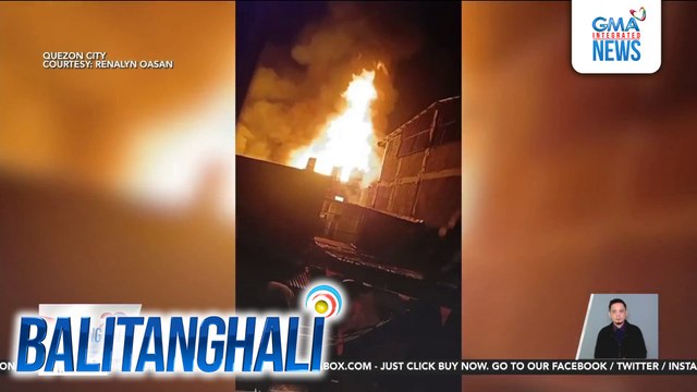 3 bahay, nasunog sa Brgy. Commonwealth; residente, nagtamo ng mga paso matapos subukang apulahin ang apoy | Balitanghali