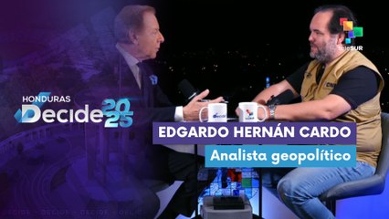 Jorge Gestoso entrevista al analista geopolítico Edgardo Hernán Cardo HONDURAS DECIDE 2025