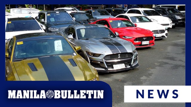 Around 20 unregistered luxury vehicles seized by LTO in Quezon City