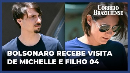 Bolsonaro recebe Jair Renan e Michelle em primeiras visitas após início da execução da pena