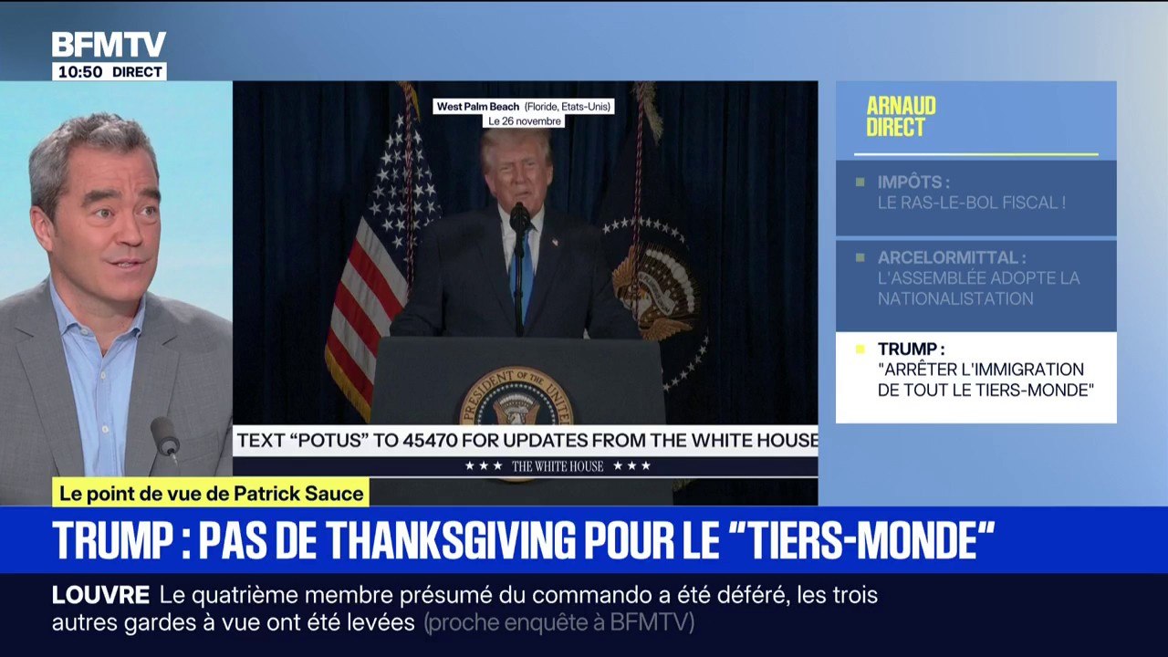 ÉDITO - Donald Trump propose de suspendre l'immigration en provenance des pays du tiers-monde