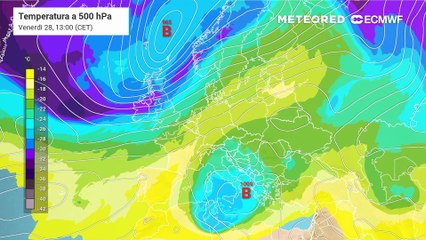 La goccia fredda si stacca e punta l’Italia: in arrivo un nuovo peggioramento intenso