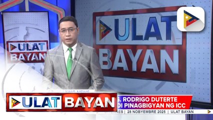 Hiling ni dating Pres. Rodrigo Duterte na interim release, hindi pinagbigyan ng ICC