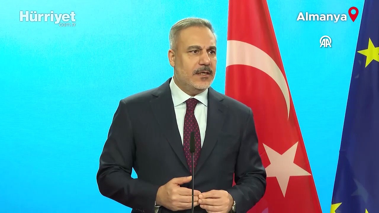 Dışişleri Bakanı Fidan, Almanya Dışişleri Bakanı Wadephul ile ortak basın toplantısı düzenledi