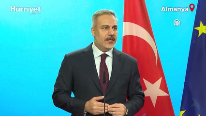 Dışişleri Bakanı Fidan, Almanya Dışişleri Bakanı Wadephul ile ortak basın toplantısı düzenledi