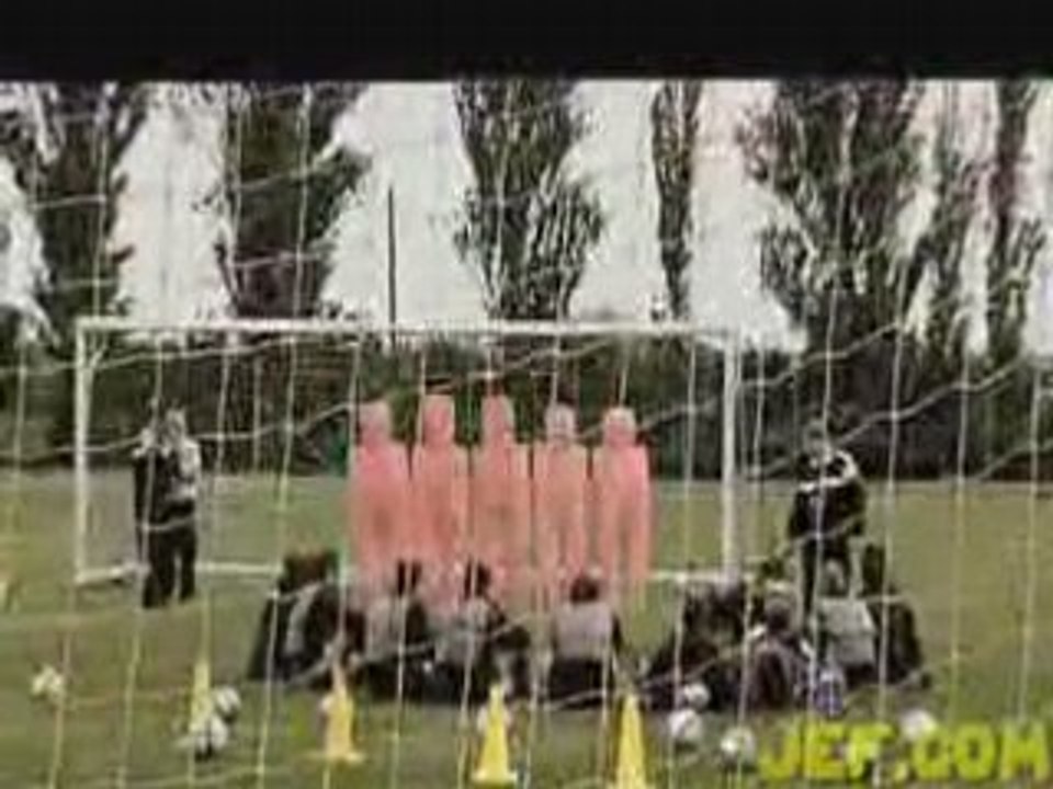 Painful football training! Ouch I fell over!