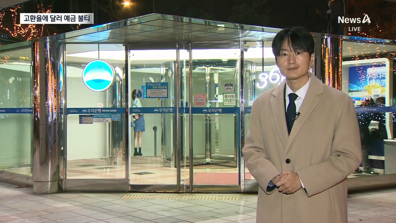 환율 오르니…달러 상품에 뭉칫돈