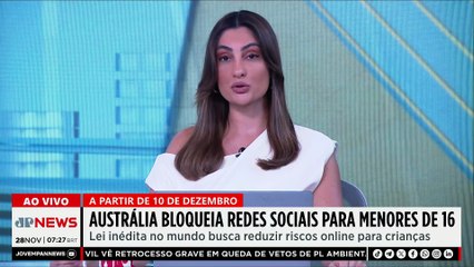 Austrália bloqueia redes sociais para menores de 16; Bruno Meyer comenta