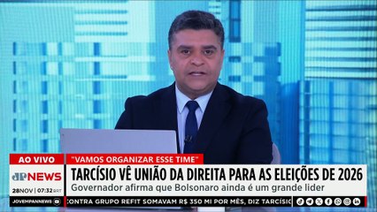 Tarcísio defende prisão perpétua no Brasil