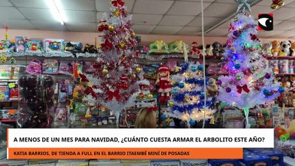 A menos de un mes para Navidad, cuánto cuesta armar el arbolito este año