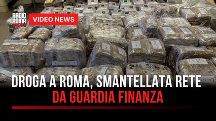 Droga a Roma, smantellata rete da Guardia Finanza