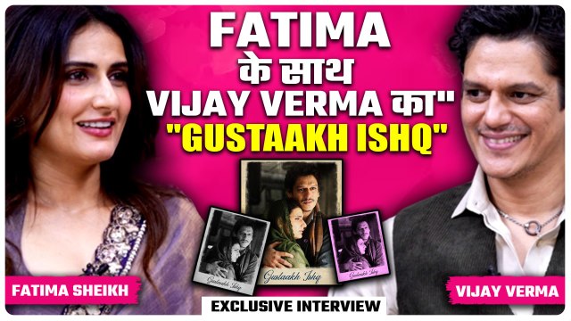 Gustaakh Ishq Cast Exclusive | Vijay-Fatima Reveal Everything | Drama, Ishq & Behind-The-Scenes
