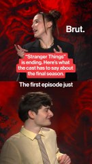 Here’s what the cast has to say about the final season of “Stranger Things.”“Stranger Things” is ending. Here’s what the cast has to say about the final season. The fifth and final season of the hit Netflix series released the first volume on Nov. 26. The