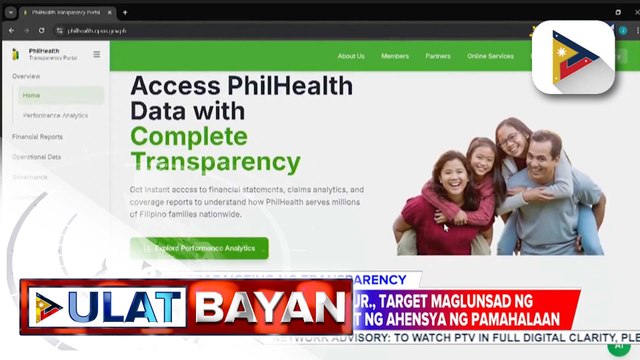Transparency portal ng lahat ng ahensiya ng pamahalaan, target maitatag para mapigilan ang korapsiyon | ulat ni Harley Valbuena