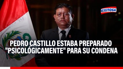 Pedro Castillo estaba preparado "psicológicamente" para su condena, según Walter Ayala