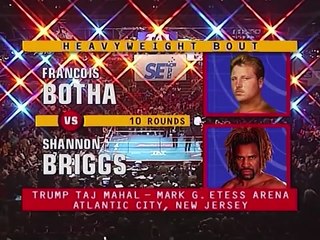 Shannon Briggs vs Frans Botha - Showtime PPV 8-7-99
