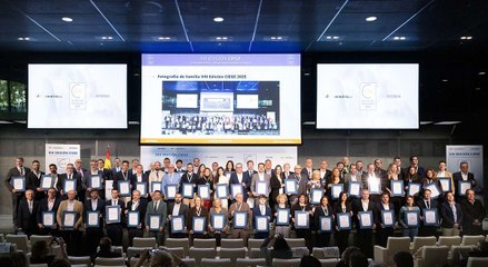 VIII Edición Certificado CIEGE - Los certificados CIEGE baten récord con la acreditación de 84 empresas